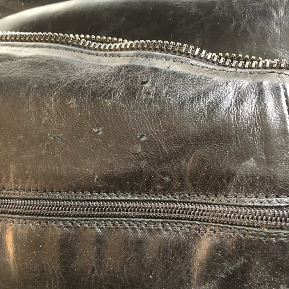 Knee-High Black Leather Boots - Picture 14 of 14